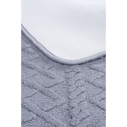 Badematte NEW STYLE 3D 60x90 cm grau