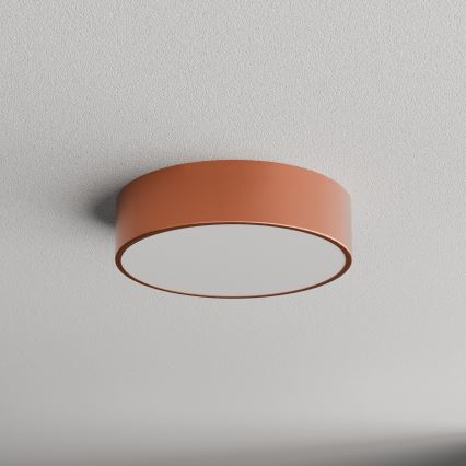 Badezimmer-Deckenleuchte CLEO mit Sensor 2xE27/24W/230V Ø 30 cm kupferfarben IP54