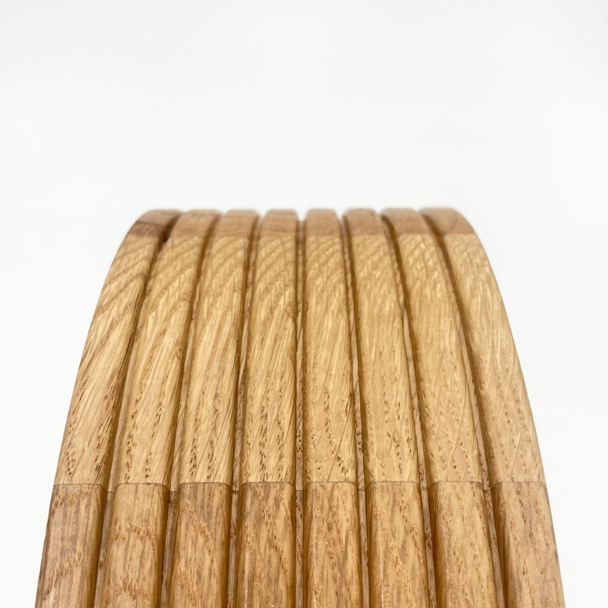 Badezimmer-Deckenleuchte OAK 2xE27/15W/230V IP54, Eiche, Ø 27 cm
