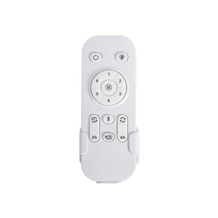 Badezimmer-Deckenventilator d 132 cm IP44 weiß + Fernbedienung