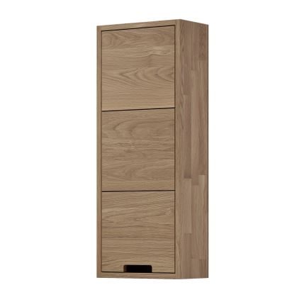Badezimmer-Hängeschrank GRIBSKOV 90 cm beige/Eiche