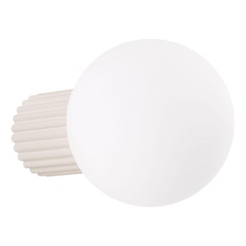 Badezimmer-Wandleuchte HALO 1xG9/8W/230V d 12 cm IP44 cremefarben