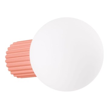 Badezimmer-Wandleuchte HALO 1xG9/8W/230V d 12 cm IP44 rosa