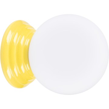 Badezimmer-Wandleuchte ZORI 1xG9/8W/230V IP44 gelb