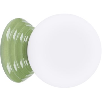 Badezimmer-Wandleuchte ZORI 1xG9/8W/230V IP44 grün