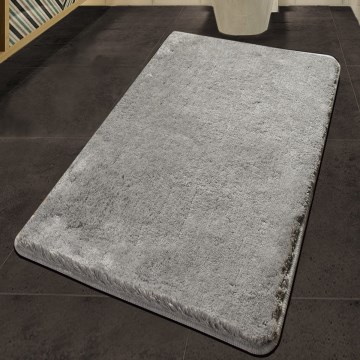 Badezimmermatte HAVAI 80x140 cm grau