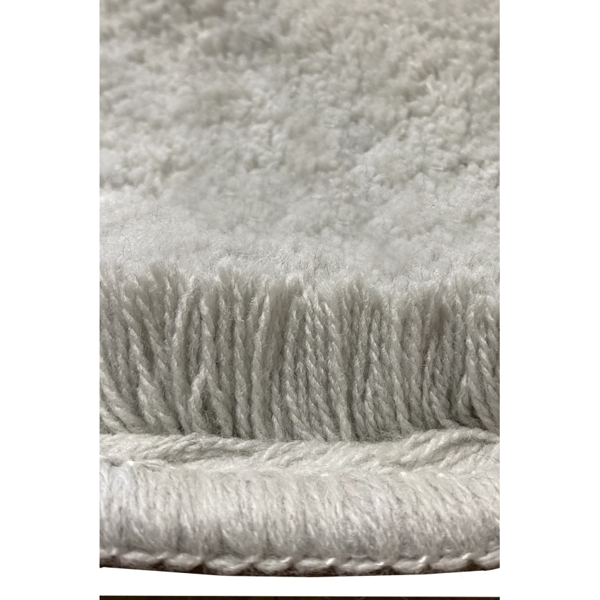 Badezimmermatte HAVAI 80x140 cm grau