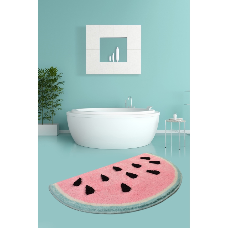 Badezimmermatte KARPUZ 60x100 cm Melone