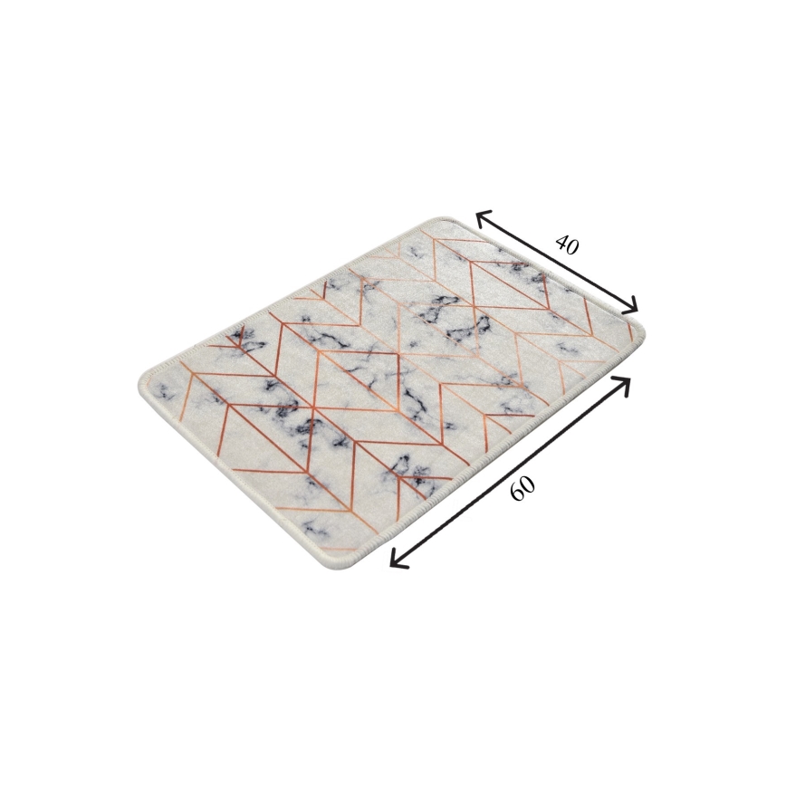 Badezimmermatte MOREA 40x60 cm beige