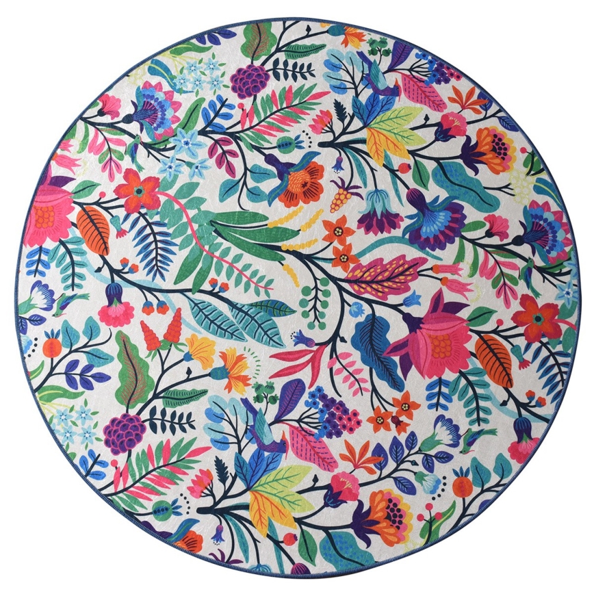 Badezimmermatte PICTURA d 100 cm bunt