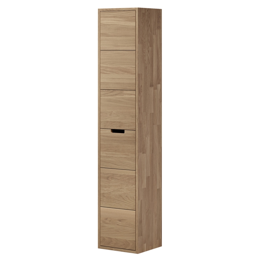 Badezimmerschrank GRIBSKOV 175 cm beige/Eiche