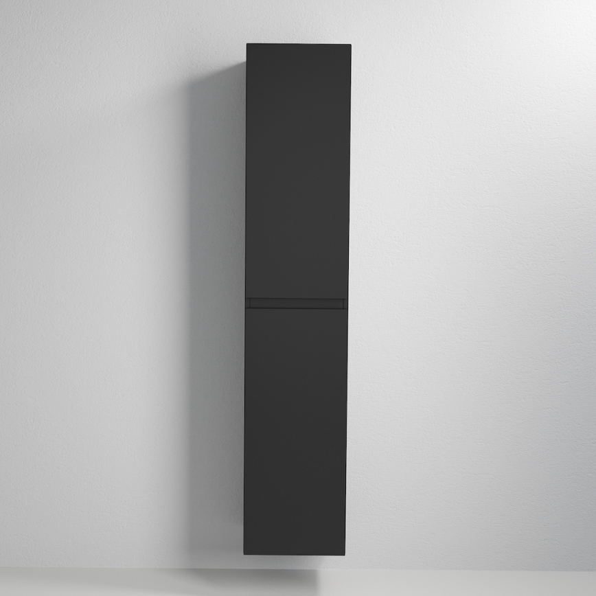 Badezimmerschrank HELSINKI 35x174x32 cm schwarz