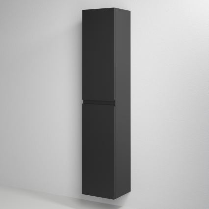 Badezimmerschrank HELSINKI 35x174x32 cm schwarz