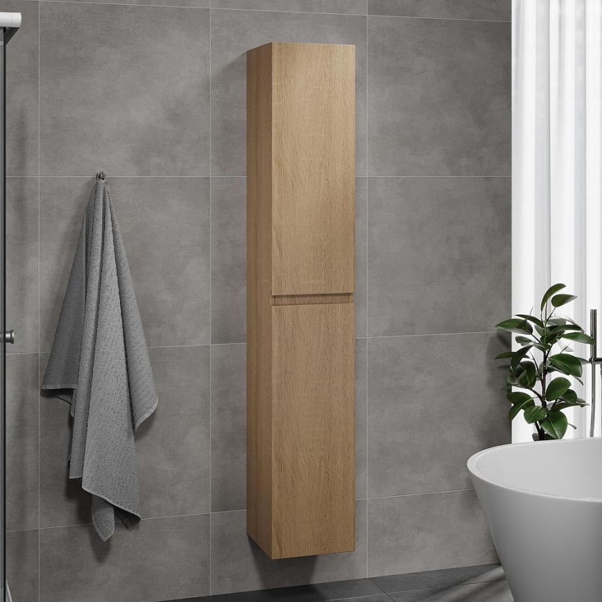 Badezimmerschrank HENRY 186 cm, Eiche