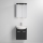 Badezimmerschrank mit Waschbecken ASTRID + LED-Spiegelschrank 4xLED/4,3W/230V IP44 schwarz