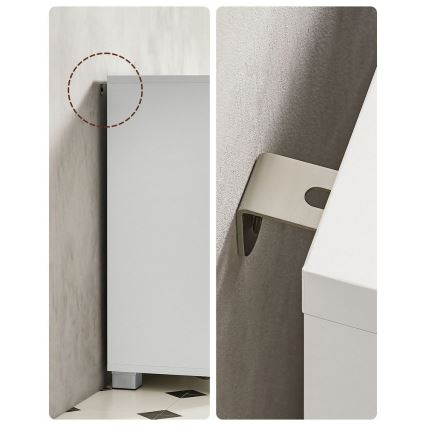 Badezimmerschrank NICO weiß