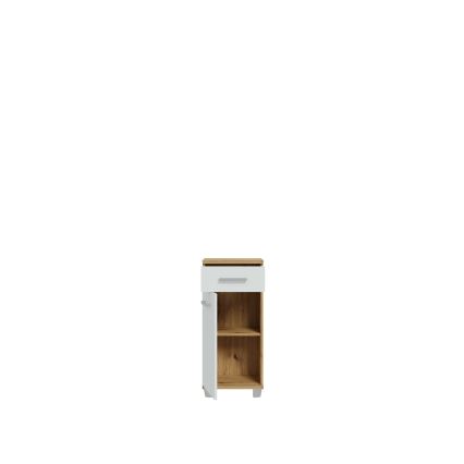 Badezimmerschrank VENOM grau/Artisan-Eiche