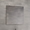 Badezimmerspiegel NORDBORG 80x75 cm