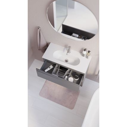 Badezimmerspiegel NORDBORG Ø 80 cm