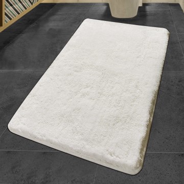 Badezimmerteppich HAVAI 80x140 cm Weiß