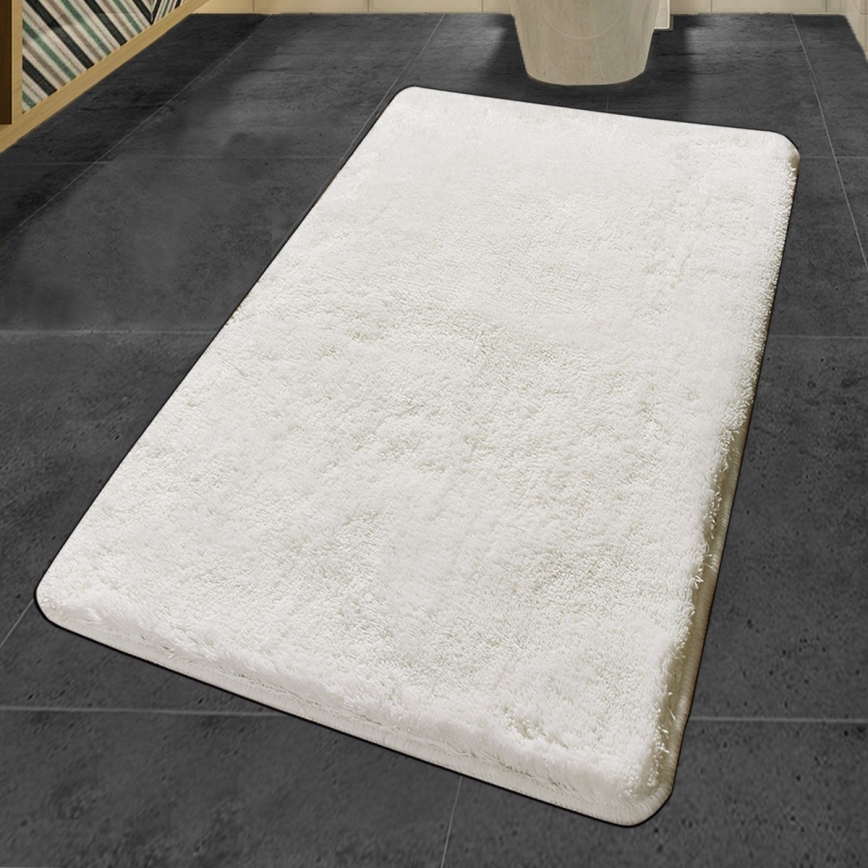 Badezimmerteppich HAVAI 80x140 cm Weiß