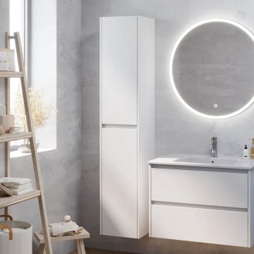Badschrank MOLDE 35x174x32 cm weiß