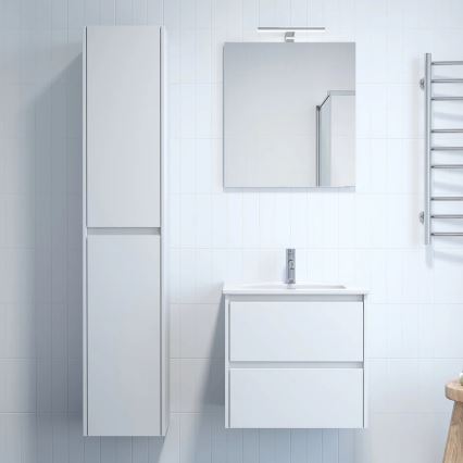 Badschrank MOLDE 35x174x32 cm weiß