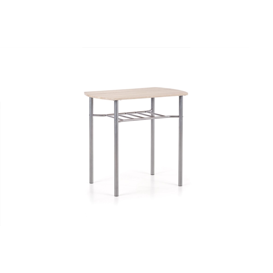 Balkon-Set LANCE 82x50 cm Metall/Sonoma-Eiche