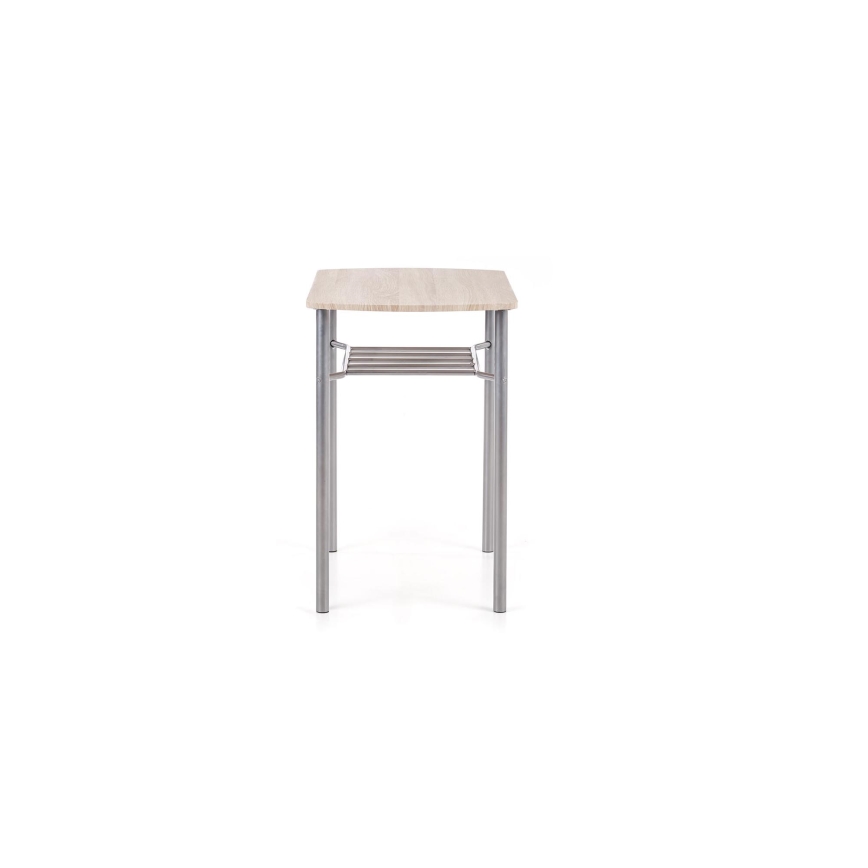 Balkon-Set LANCE 82x50 cm Metall/Sonoma-Eiche