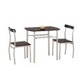 Balkon-Set LANCE 82x50 cm Metall/Wenge