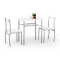 Balkon-Set LANCE, Metall/Weiß