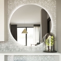 Baltica Design - LED-Badezimmerspiegel zur Wandmontage mit Hintergrundbeleuchtung BRIGHT LED/15W/230V 6500K Ø 100 cm IP65
