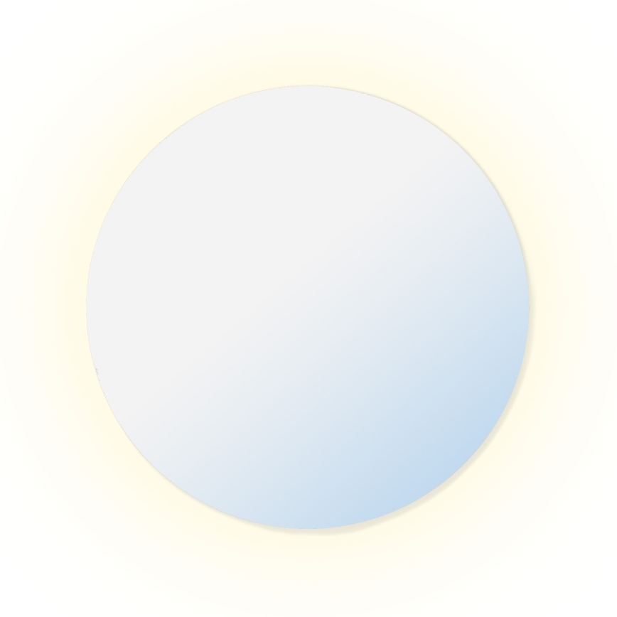 Baltica Design - LED-beleuchteter Badezimmer-Wandspiegel BRIGHT LED/15W/230V 4500K Ø 70 cm IP65