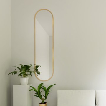 Baltica Design - Wandspiegel TINY BORDER 155x40 cm Gold