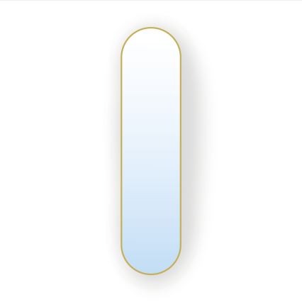 Baltica Design - Wandspiegel TINY BORDER 155x40 cm Gold