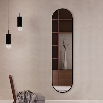 Baltica Design - Wandspiegel TINY BORDER 155x40 cm schwarz