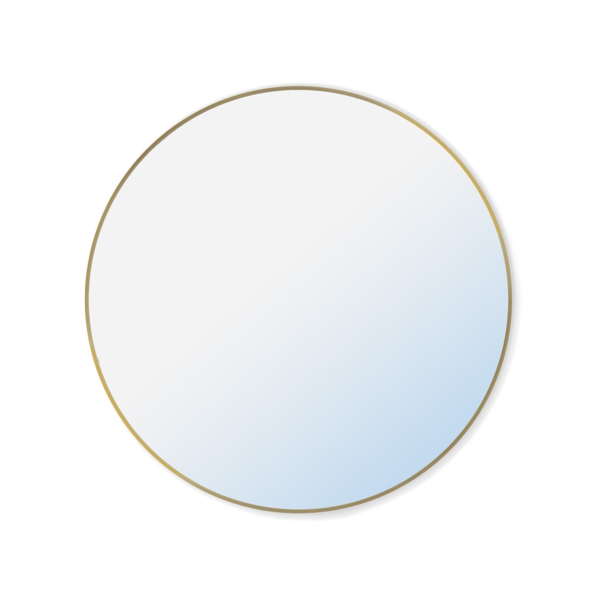 Baltica Design - Wandspiegel TINY BORDER Ø 60 cm goldfarben