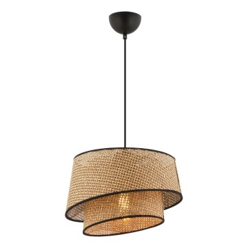 BARETTE Hängeleuchte 1xE27/60W/230V braun/schwarz