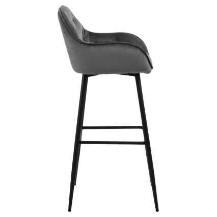 Barhocker AYLIN 1 Stk. dunkelgrau