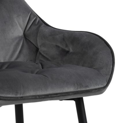 Barhocker AYLIN 1 Stk. dunkelgrau