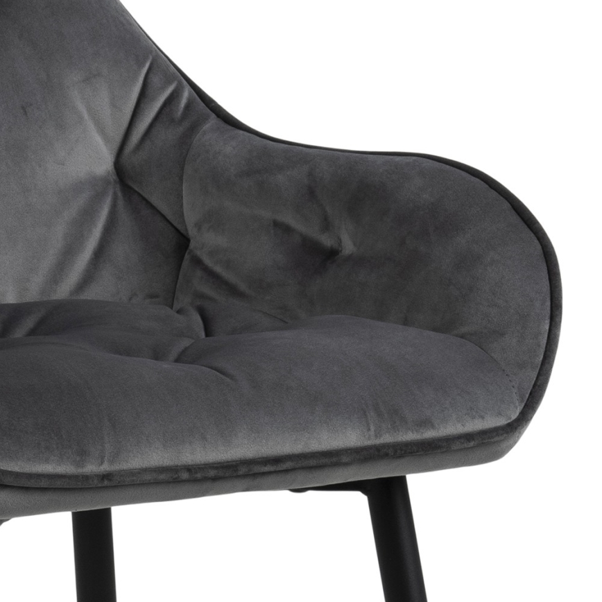 Barhocker AYLIN 1 Stk. dunkelgrau
