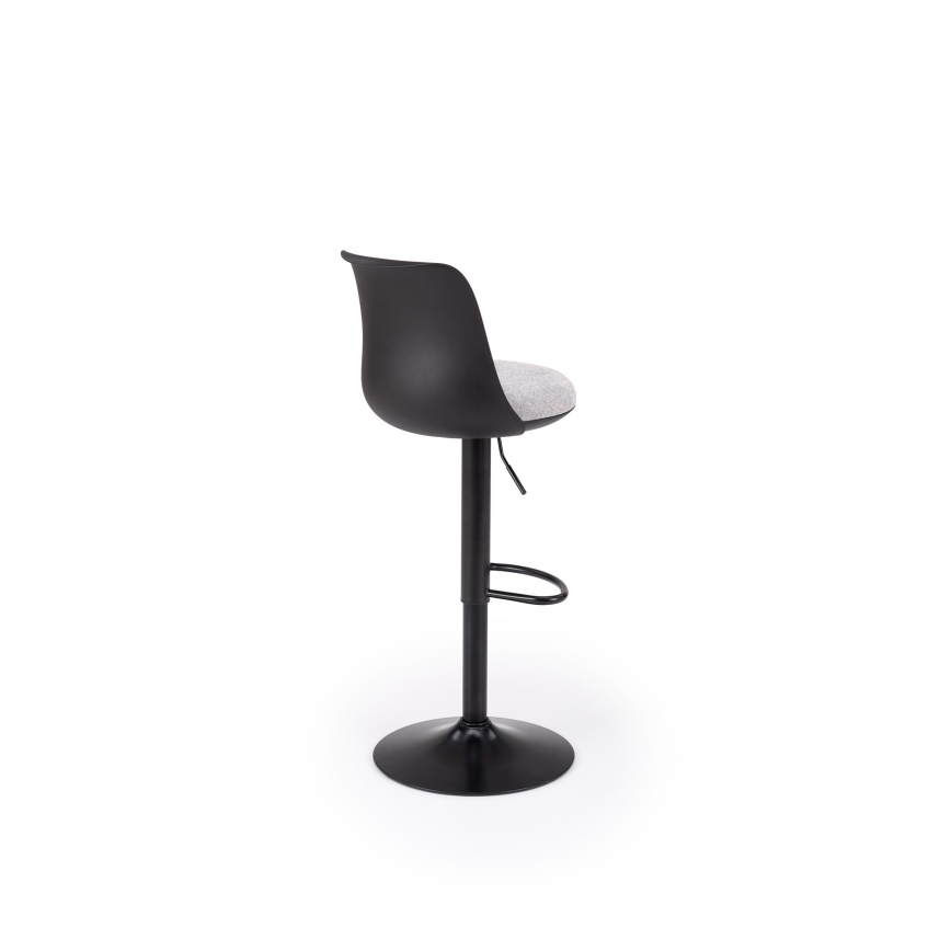 Barhocker RENO schwarz/grau