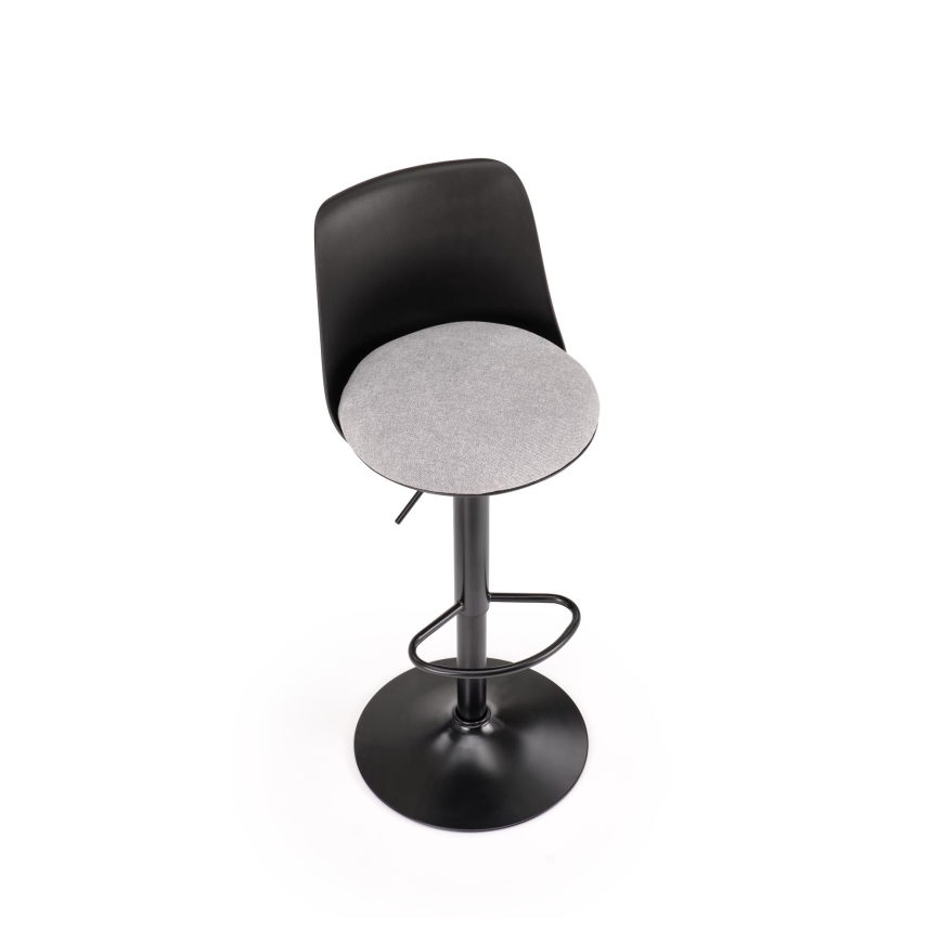 Barhocker RENO schwarz/grau