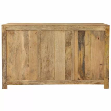 Barschrank HINA 140x90 cm Massivholz/Mangobaum