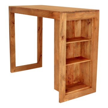 Bartisch HINA 140x110 cm Massivholz/Mangoholz