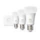 Grundausstattung Philips Hue WHITE AND COLOR AMBIANCE 3xE27/9W/230V 2000-6500K + Anschlussvorrichtung