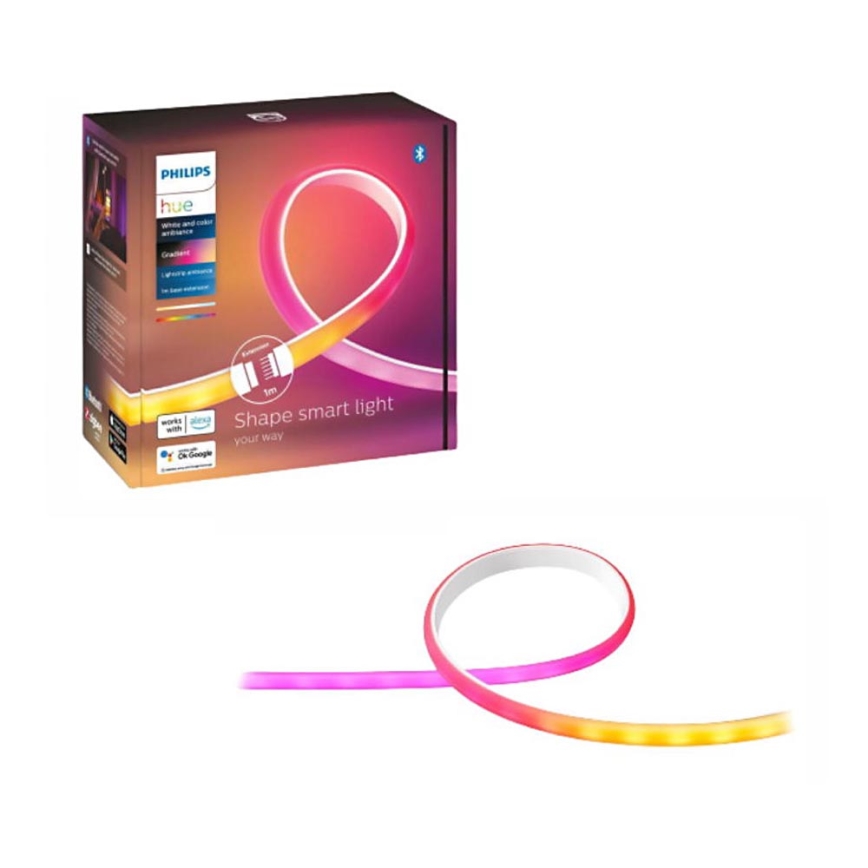 Basisset - Philips Hue WHITE AND COLOR AMBIANCE LED/20W/230V dimmbares RGBW LED-Band 2 m