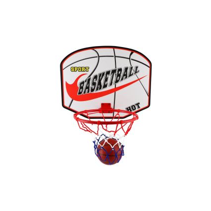 Basketballkorb mit Ball