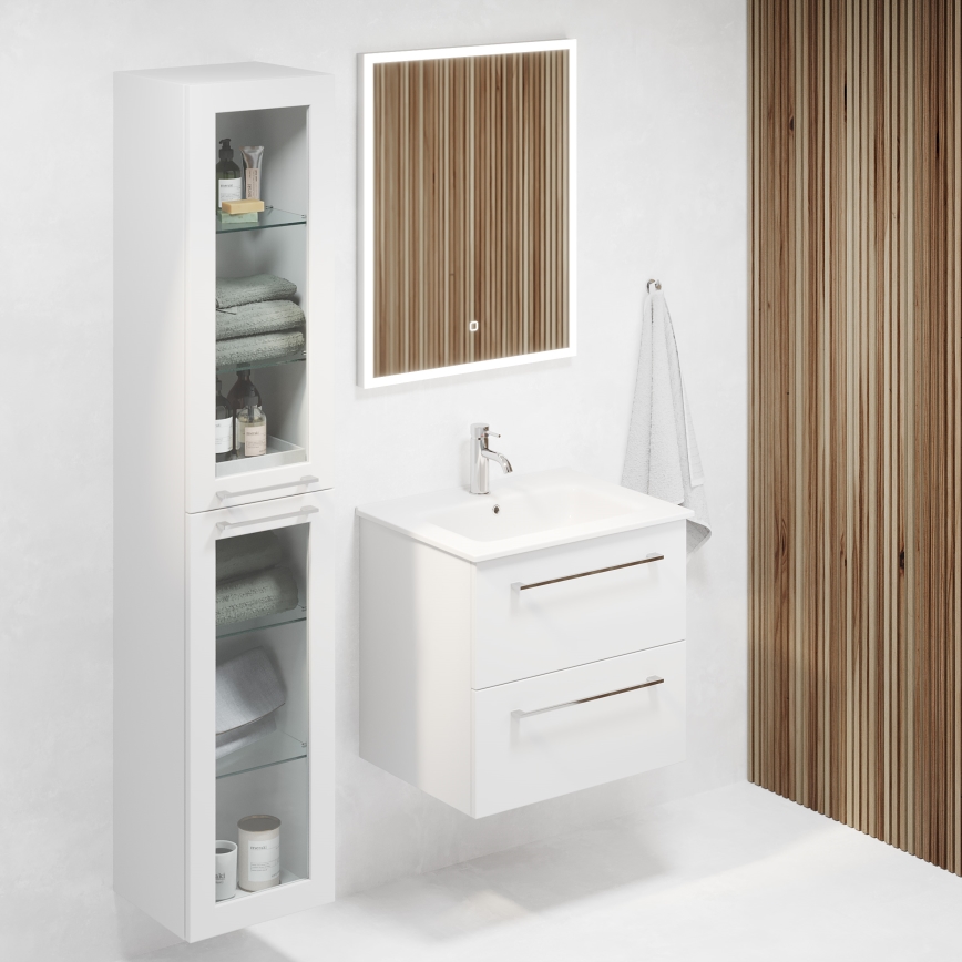 BATH DELUXE 01-060-07-58-00 - LED Badezimmerspiegel mit Beleuchtung FORNAES LED/14,3W/230V IP44