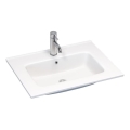 BATH DELUXE 06-060-27-11-00 - Einbauwaschbecken HYGE 61x46 cm Keramik/Weiß